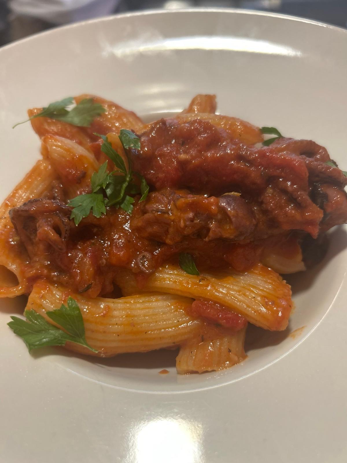 Rigatoni al pomodoro