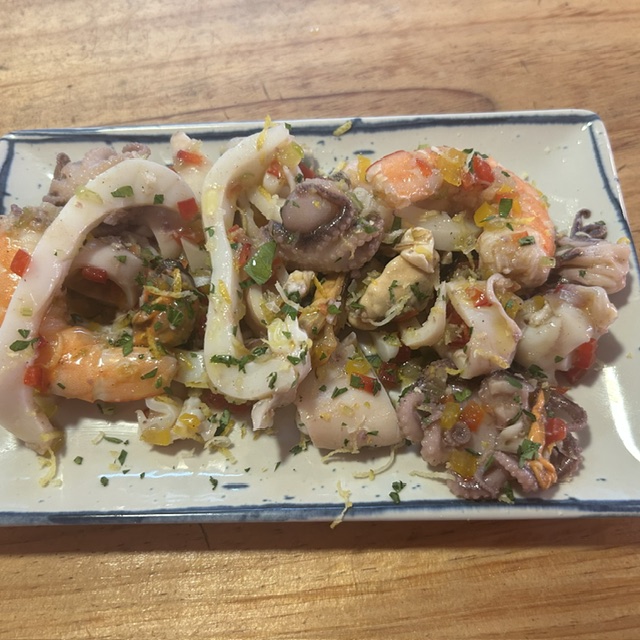 insalata di mare di positano