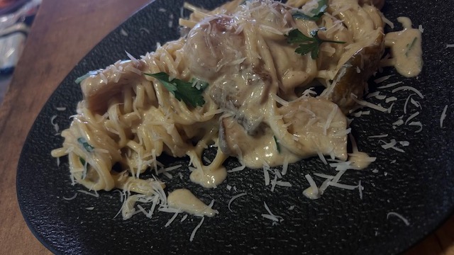 spaghetti ai funghi porcini