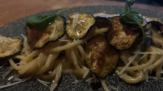 spaghetti a la nerano